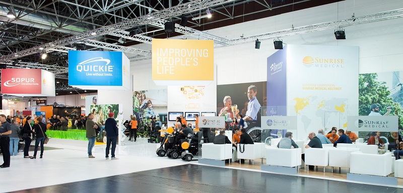 Duesseldorf-Info.de - Dsseldorf Infos & Dsseldorf Tipps | Rehacare 2014 Messestand, Sunrise Medical 